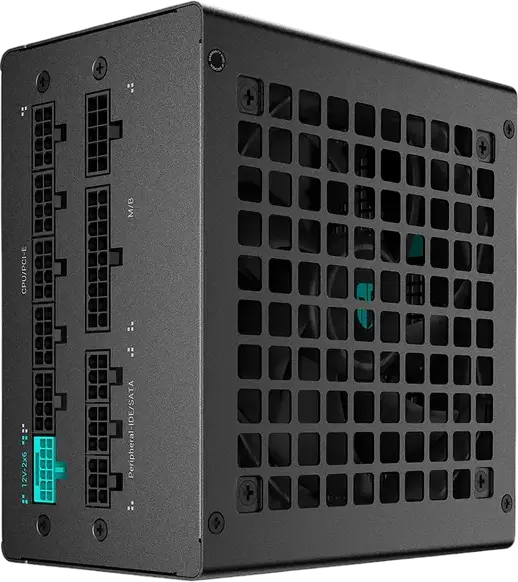 Sursa Deepcool GamerStorm PQ750G 750W, 80+ Gold, Fully Modular, ATX 12V 3.1, PCIe CEM 5.1, Cablu 12V-2x6, Ventilator FDB 120mm, PFC Activ