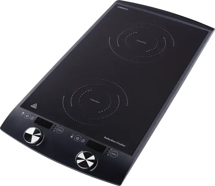 Plita cu inductie Ardesto ICS-B216, 2 zone de gatire, Putere 2900W, 10 nivele de putere, Afisaj LED, Timer, Suprafata din sticla temperata, Neagra