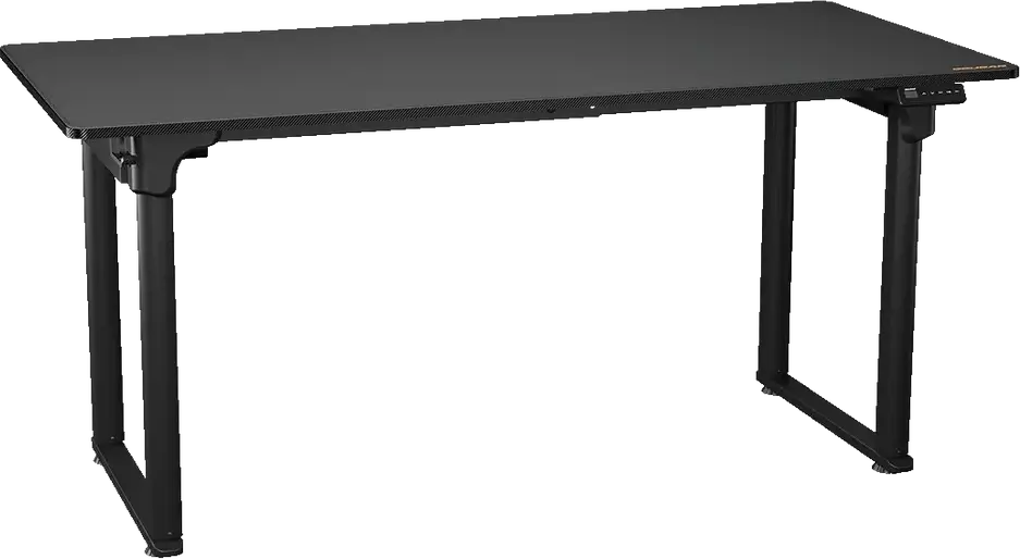 Cougar E-Grav 160 Electric Height Adjustable Gaming Desk, Black, Twin Motor, 1600x750mm, 730-1180mm Height Range, 2 Memory Presets, CGR-E-GRAV160