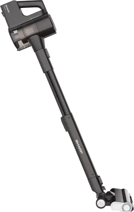 Sharp SAVP4221BS Vertical Vacuum Cleaner, 300W, Li-Ion 2000mAh Battery, 0.75L Cyclone Container, EPA E12 Filter, LED Lights, Inverter Tech, Black