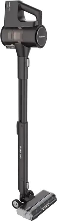 Sharp SAVP4221BS Vertical Vacuum Cleaner, 300W, Li-Ion 2000mAh Battery, 0.75L Cyclone Container, EPA E12 Filter, LED Lights, Inverter Tech, Black