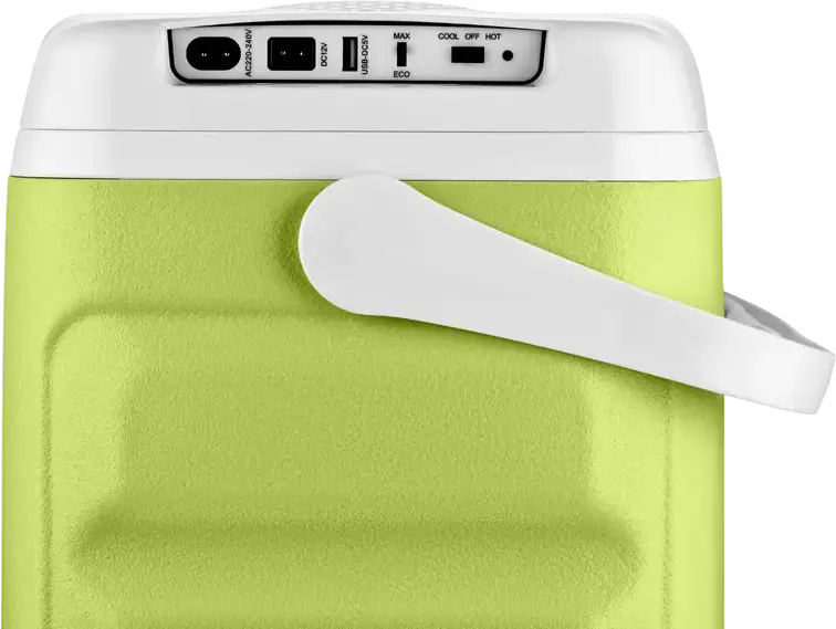 Frigider de Calatorie Ardesto CR-21L 2-in-1 cu Functie de Racire si Incalzire, 21 Litri, Port USB, Alimentare AC/DC, Verde