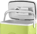 Frigider de Calatorie Ardesto CR-21L 2-in-1 cu Functie de Racire si Incalzire, 21 Litri, Port USB, Alimentare AC/DC, Verde