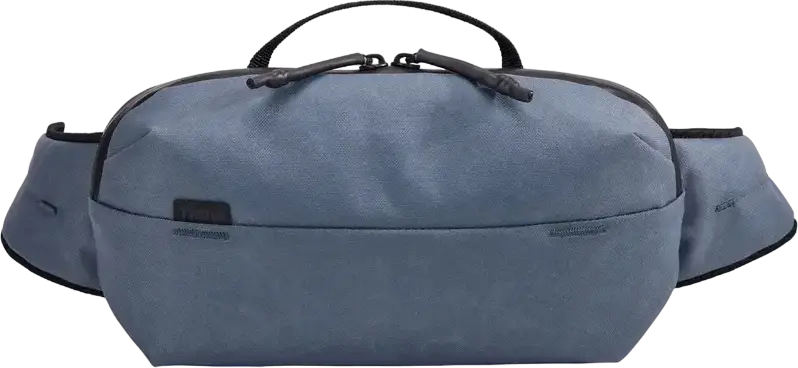 Thule Aion Waist Pack TA3205019 2L Sling Bag, Waterproof Waxed Recycled Polyester P600, Water-Resistant Zipper, Key-Clip, Bluesign Approved
