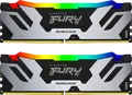Memorie RAM Kingston FURY Renegade RGB DDR5 32GB (2x16GB) 6400MHz CL32 PC5-51200 KF564C32RSAK2-32 pentru PC, cu Intel XMP 3.0 si RGB LED