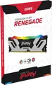 Memorie RAM Kingston FURY Renegade RGB DDR5 32GB (2x16GB) 6400MHz CL32 PC5-51200 KF564C32RSAK2-32 pentru PC, cu Intel XMP 3.0 si RGB LED