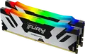 Memorie RAM Kingston FURY Renegade RGB DDR5 32GB (2x16GB) 6400MHz CL32 PC5-51200 KF564C32RSAK2-32 pentru PC, cu Intel XMP 3.0 si RGB LED