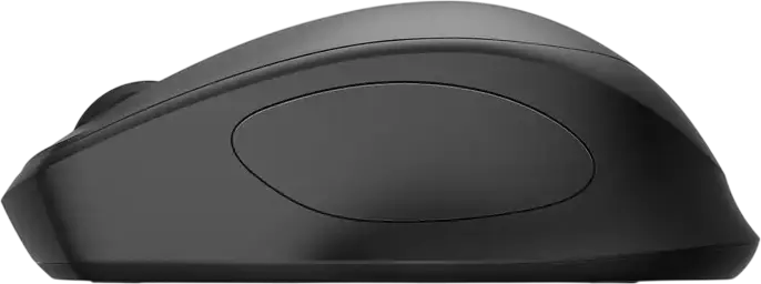 Mouse Wireless Silentios HP 280, Receptor USB 2.4 GHz RF, Senzor Optic 1200 dpi, 3 Butoane, pentru Dreptaci, Negru, Baterie pana la 18 Luni