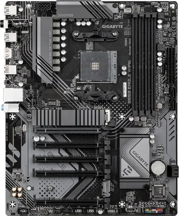 Placă de bază Gigabyte B550 EAGLE WIFI6, AM4, AMD B550, ATX