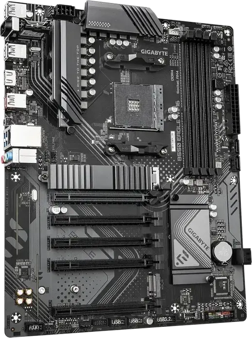 Placa de baza Gigabyte B550 EAGLE WIFI6 AM4 AMD B550 ATX, memorie DDR4 128GB, PCIe Gen4, Wi-Fi 6, Bluetooth 5.3, HDMI 2.1
