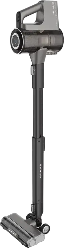 Беспроводной вертикальный пылесос Sharp SA-VP5551GS, инверторный мотор 450 Вт, влажная и сухая уборка, фильтр HEPA 13, аккумулятор Li-Ion 2500 мАч