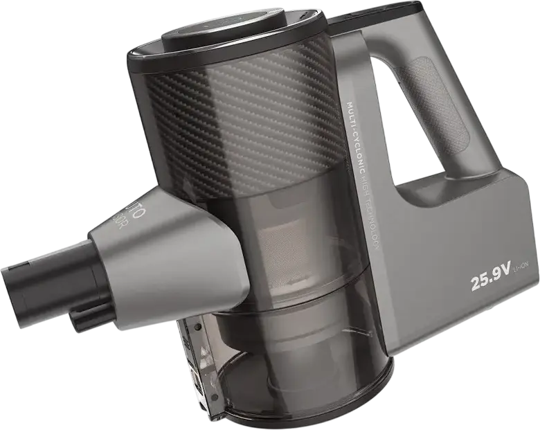 Беспроводной вертикальный пылесос Sharp SA-VP5551GS, инверторный мотор 450 Вт, влажная и сухая уборка, фильтр HEPA 13, аккумулятор Li-Ion 2500 мАч