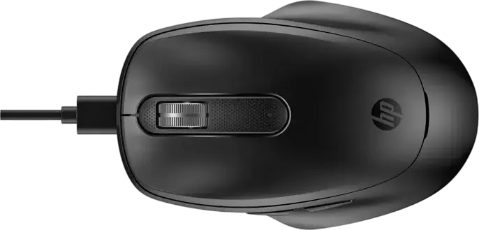 Mouse Wireless Recarcabil HP 510 Ultra-Fast, Senzor Optic 4000 dpi, Incarcare Rapida USB Type-C, Roata de Defilare 2D, 5 Butoane, Negru