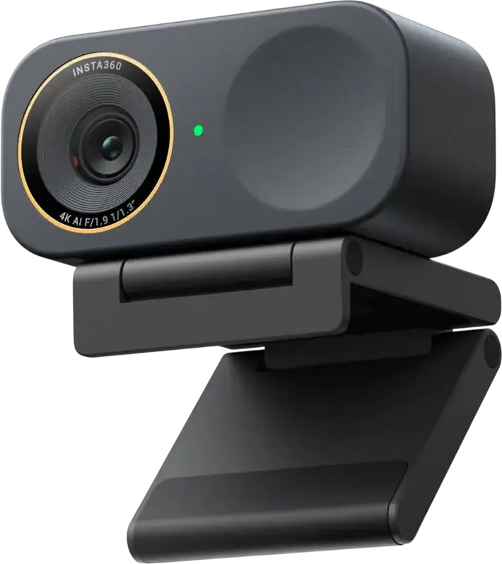 Cameră Web Insta360 Link 2C Pro, 3840 x 2160, Negru