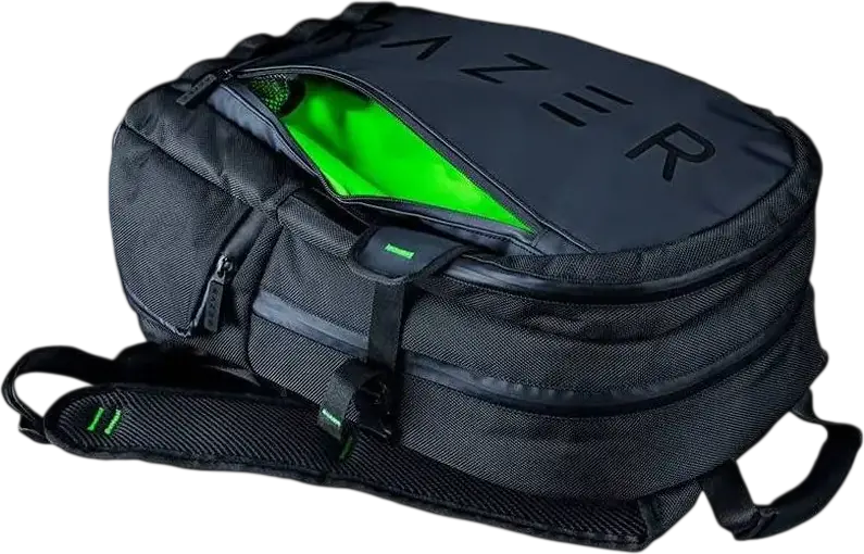 Рюкзак для ноутбука Razer Rogue V3 до 16 дюймов, водостойкий и износостойкий полиэстер, с отделениями для планшета и телефона, черный