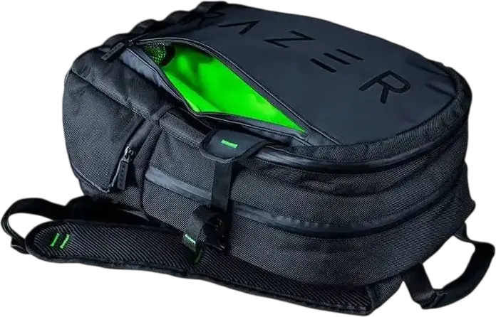 Рюкзак для ноутбука Razer Rogue V3 до 16 дюймов, водостойкий и износостойкий полиэстер, с отделениями для планшета и телефона, черный