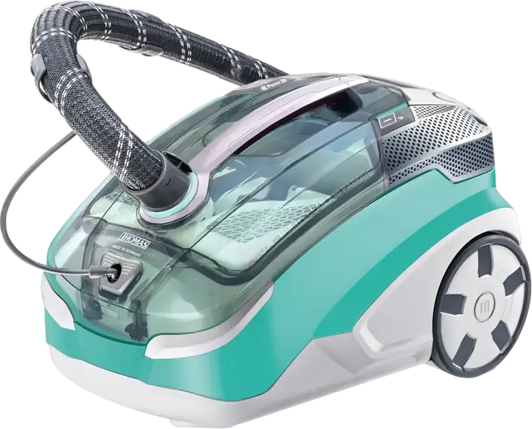 Thomas Multi Clean X10 Parquet Vacuum Cleaner, 1700W, AQUA-BOX Water Filter, Dry and Wet Cleaning, 1.8L Capacity, Green, Made in Germany