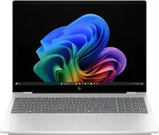 Laptop 16" HP OmniBook 7 AI 16, Glacier Silver, Intel Core Ultra X7 358H, 32GB/1024GB, Windows 11 Home