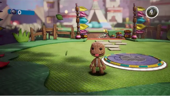 Sackboy: A Big Adventure for PlayStation 4 PS4, 3D Platformer Game Disc, Local and Online Multiplayer, Free PS5 Digital Upgrade