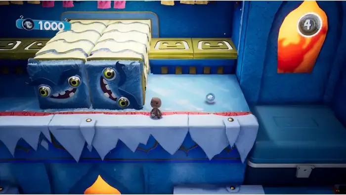 Sackboy: A Big Adventure for PlayStation 4 PS4, 3D Platformer Game Disc, Local and Online Multiplayer, Free PS5 Digital Upgrade