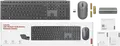 Комплект беспроводной клавиатуры и мыши Lenovo 700 Modern Wireless Combo GX31S04960, Bluetooth 5.3 и 2.4 ГГц, для 3 устройств, бесшумные клавиши, мышь 4000 DPI