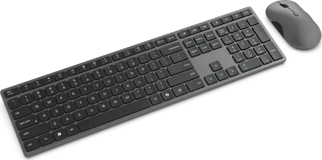 Комплект беспроводной клавиатуры и мыши Lenovo 700 Modern Wireless Combo GX31S04960, Bluetooth 5.3 и 2.4 ГГц, для 3 устройств, бесшумные клавиши, мышь 4000 DPI