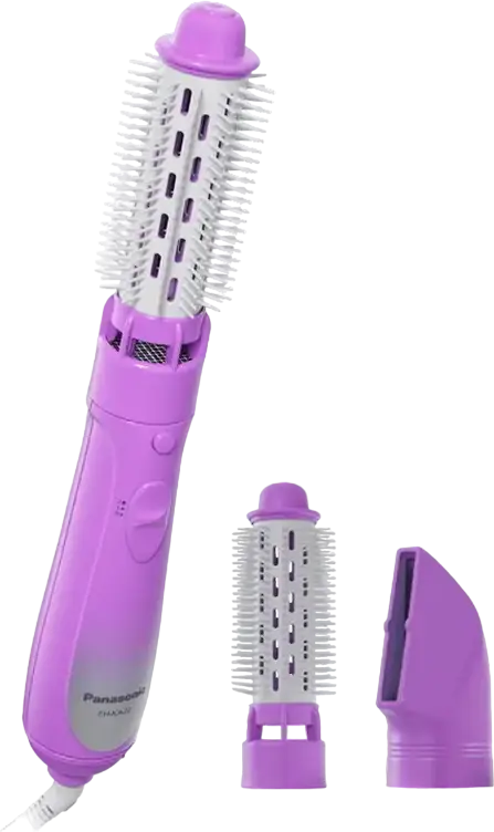 Perie Rotorie Uscator de Par Panasonic EH-KA22, Putere 600W-650W, Rivisire Ceramica, Tehnologie Ionica, Functie Aer Rece, Rotire Bidirectionala, Violet