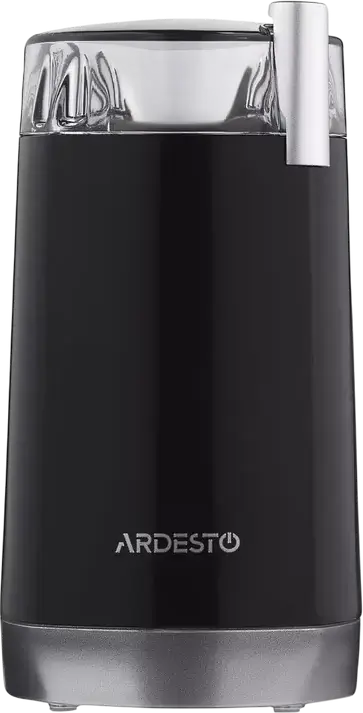 Ardesto KCG-8805 Rotary Coffee Grinder, 150W, 45g Capacity, Stainless Steel Blades, for Coffee Beans, Nuts and Spices, Black