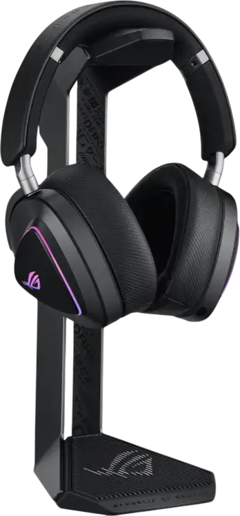 Asus ROG Throne II Core Gaming Headset Stand, Solid Aluminum-Alloy Frame, Anti-Slip Base, Black, 126 x 304 x 122 mm