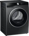 Samsung DV90DG6845LBU4 Heat Pump Dryer, 9kg Capacity, Energy Class A, AI Dry+, SmartThings WiFi, Hygiene Care, Black, Free-standing