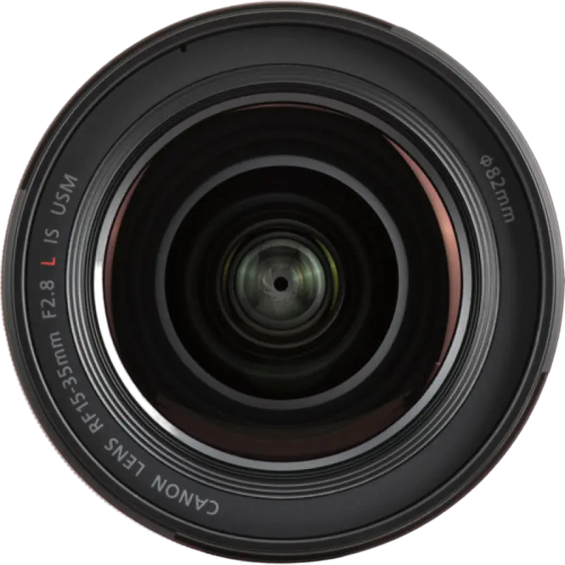 Obiectiv zoom wide Canon RF 15-35mm f/2.8L IS USM pentru Full-Frame, Autofocus Nano USM, Stabilizare Imagine, Rezistenta la intemperii, Filtru 82mm