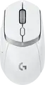 Logitech G309 LIGHTSPEED Wireless Gaming Mouse, White, HERO 25K Sensor 25,600 DPI, LIGHTFORCE Hybrid Switches, Bluetooth, PowerPlay Compatible, 86g