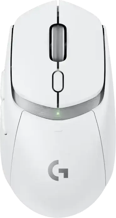 Logitech G309 LIGHTSPEED Wireless Gaming Mouse, White, HERO 25K Sensor 25,600 DPI, LIGHTFORCE Hybrid Switches, Bluetooth, PowerPlay Compatible, 86g