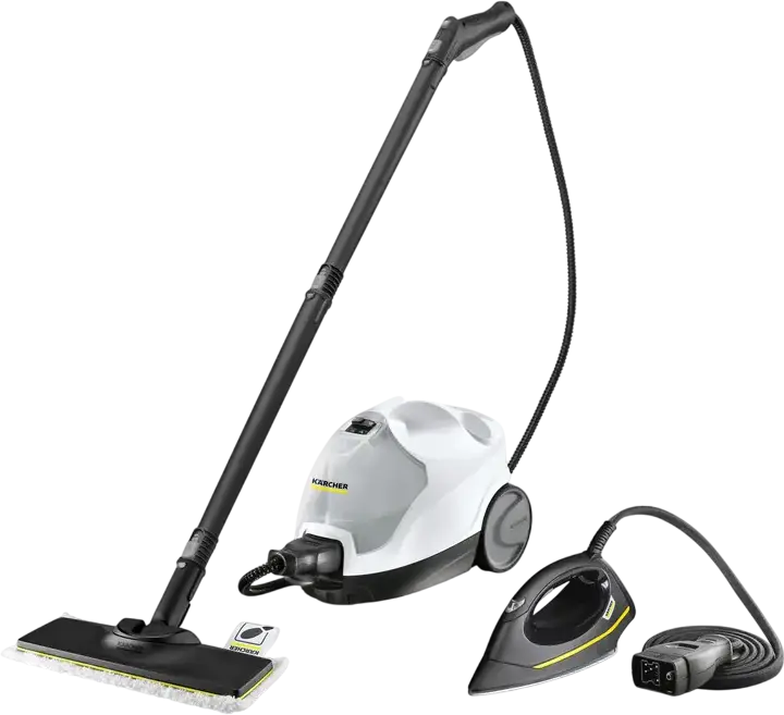 Karcher SC 4 EasyFix Iron Aparat de Curatat cu Abur 1.512-631.0, 2000W, Presiune 3.5 bar, Rezervor Detasabil, cu Fier de Calcat EasyFinish si Nozzle Podele