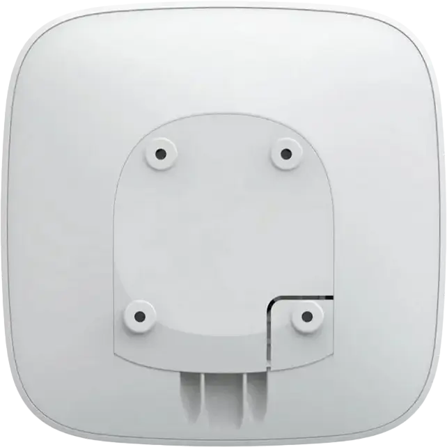 Ajax Hub Intelligent Security Control Panel, Jeweller 868 MHz Radio Technology, Ethernet & 2G, Grade 2 Certification, White, Interior Installation