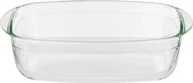 Ardesto AR2409BGB Black Mars Rectangular Borosilicate Glass Baking Dish with Lid, 3+1 Liters, 33x19x13 cm, Thermal Stability -40 to +400 °C, Oven and Dishwasher Safe