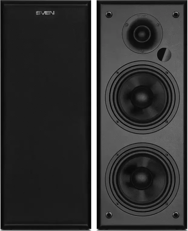 SVEN MC-25 2.0 Multimedia Speaker System, 150W RMS, Bluetooth, HDMI ARC, Optical, 2-Way MDF Wood Cabinet, 5.25" Woofers, Matte Black