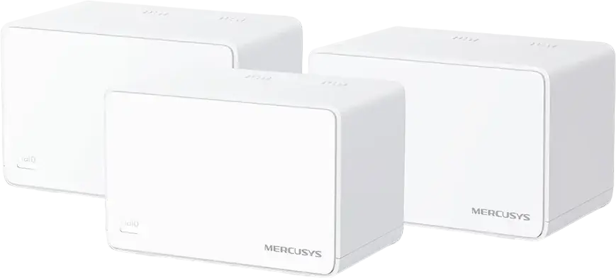Sistem Wi-Fi Mesh MERCUSYS Halo H80X (3-pack), Alb