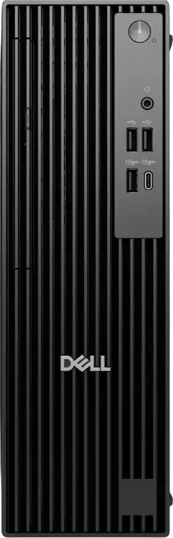 Dell Pro Slim QCS1250 SFF Desktop PC, Intel Core i3-14100 14th Gen 4.7GHz, 8GB DDR5 RAM, 512GB NVMe SSD, Windows 11 Pro, Black Metal Case