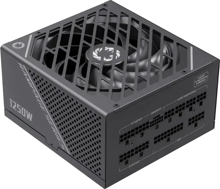 Sursa Alimentaie ATX Gamemax GX PRO 1250W Fully Modular, 80 Plus Platinum, ATX 3.1 PCIe 5.1 12V-2x6, Condensatori Japonezi, Protectii Multiple, Eficienta Ridicata