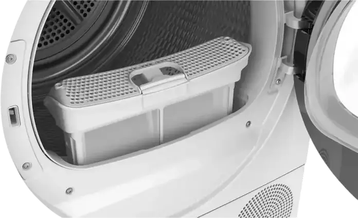Bosch Serie 4 WTN83209FR Condensation Tumble Dryer, 8 kg Capacity, Front Load Freestanding, LED Display, Sensor Control, White