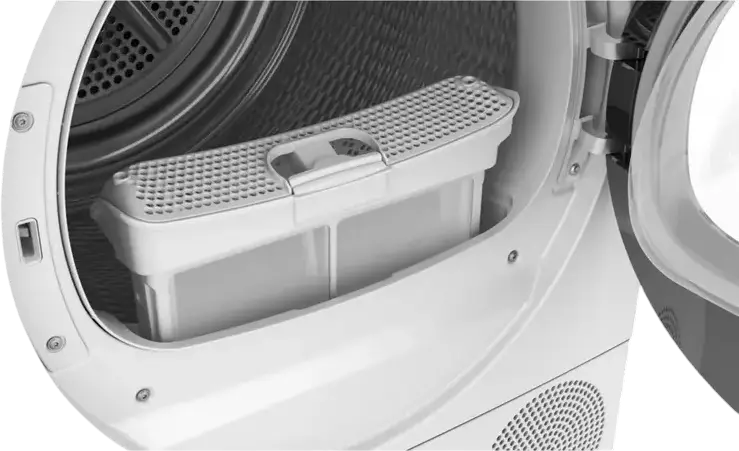 Bosch Serie 4 WTN83209FR Condensation Tumble Dryer, 8 kg Capacity, Front Load Freestanding, LED Display, Sensor Control, White
