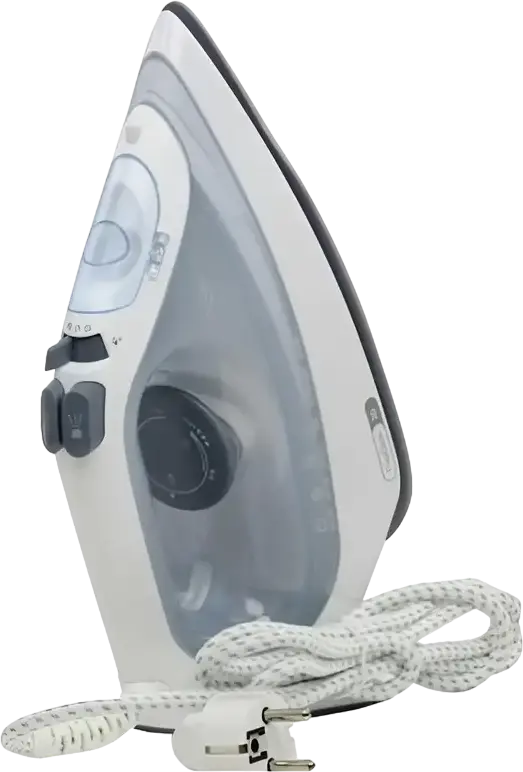 Braun TexStyle 3 SI3054GY Steam Iron, 2400W, FreeGlide 3D Ceramic Soleplate, 45g/min Continuous Steam, 180g/min Steam Boost, Anti-calc, Grey