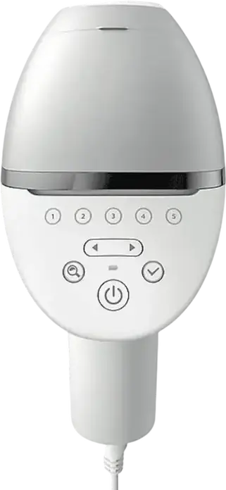Philips Lumea BRI940/00 IPL Epilator, Series 8000 with SenseIQ SmartSkin Sensor, 5 Intensity Levels, 450k Flashes for Body, Face and Bikini Area