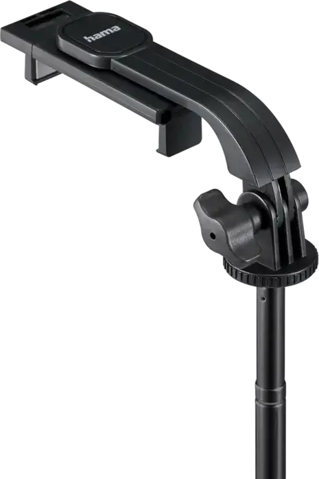 Hama Fancy Stand 110 II Stick Selfie si Trepieda 2-in-1, Telecomanda Bluetooth 5.3 BRS5, Lungime Maxima 110 cm, Aluminiu, Negru