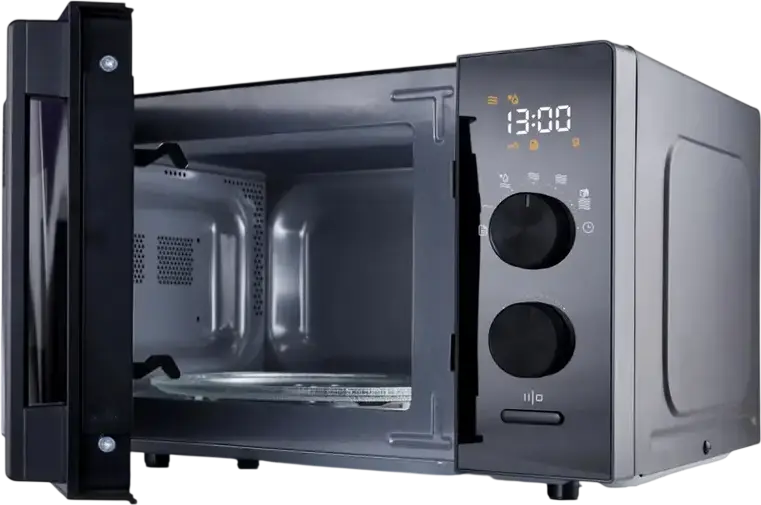 Cuptor cu microunde solo Gorenje MO20AE1B5, Capacitate 20L, Putere 800W, Tehnologie InverterPower, 20 Programe Automate, Display Digital, Negru