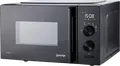 Cuptor cu microunde solo Gorenje MO20AE1B5, Capacitate 20L, Putere 800W, Tehnologie InverterPower, 20 Programe Automate, Display Digital, Negru