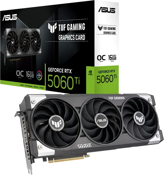 Placă Video ASUS TUF-RTX5060TI-O16G-GAMING, 16GB GDDR7 128bit