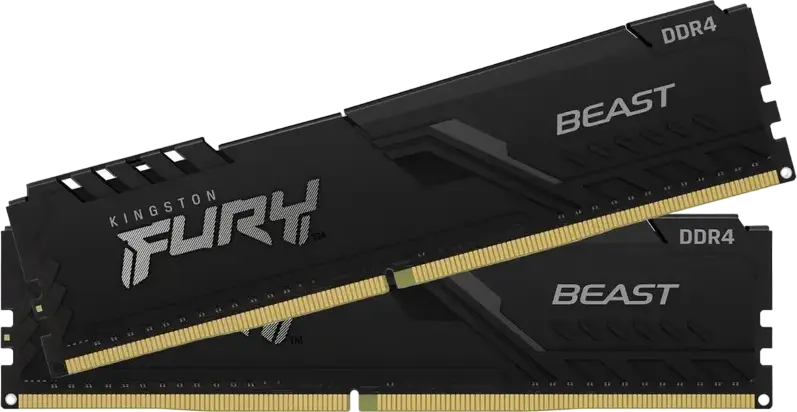 Memorie RAM Kingston FURY Beast, DDR4 SDRAM, 3600 MHz, 16GB, KF436C17BBK2/16