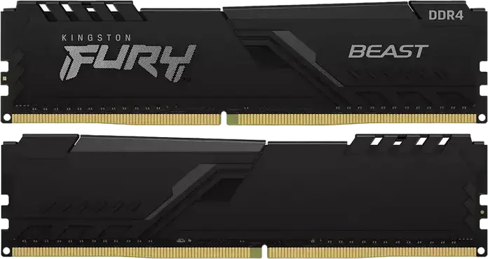 Memorie RAM Kingston FURY Beast, DDR4 SDRAM, 3600 MHz, 16GB, KF436C17BBK2/16